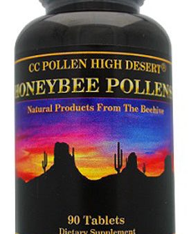 CC POLLEN - High Desert Honeybee Pollens - 90 Tablets Supply