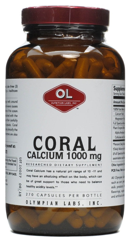 OL - Coral Calcium - 270 capsules Hot on Sale