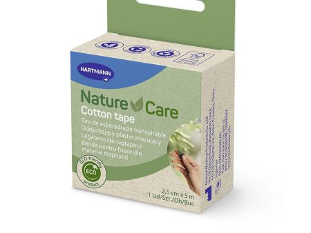 NATURECARE cotton plaster 25 cm x 5 m 1 u Online Hot Sale