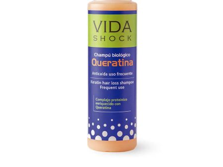 VIDA SHOCK shampoo orgânico de queratina para queda de cabelo 300 ml Discount