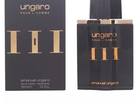 UNGARO POUR L HOMME III edt spray 100 ml Hot on Sale