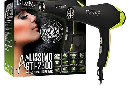 AIRLISSIMO GTI 2300 secador de cabelo verde Supply